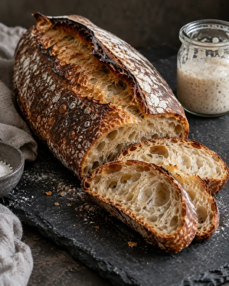 Country Sourdough: From a jar of flour and water to a blistered, tangy loaf, step by step