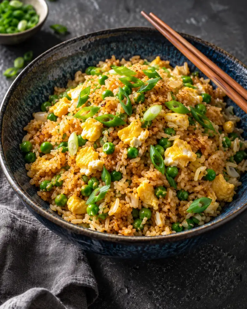 Egg Fried Rice: Separate, smoky, savory grains in under 15 minutes
